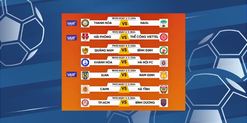 Lưu ý khi theo dõi lịch bóng đá hôm nay