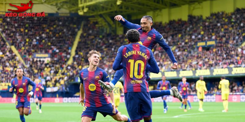 Barcelona vs Villarreal thể hiện tâm thế trái ngược nhau