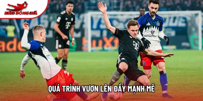 Quá trình vươn lên đầy mạnh mẽ