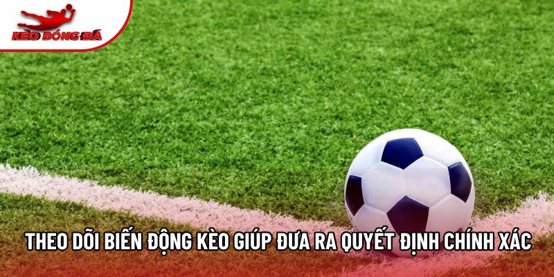 Theo dõi biến động kèo giúp đưa ra quyết định chính xác