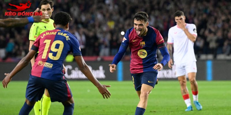Phong độ thi đấu đỉnh cao của Barcelona vs Sevilla